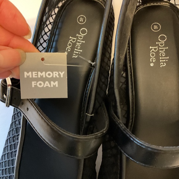 Ophelia Roe Vegan Memory Foam Mary Jane Mesh Flats Whimsical Whimsigoth Size 11 - Picture 10 of 10